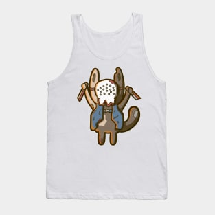 crazy murderer cat | cool halloween Tank Top